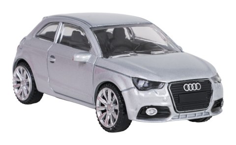 Autko Metalowe 1:43 Audi A1 Srebrny RASTAR
