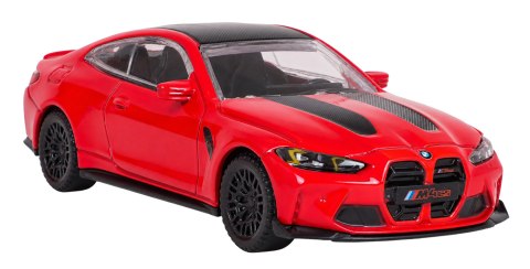 Autko Metalowe 1:43 BMW M4 CS Czerwony RASTAR
