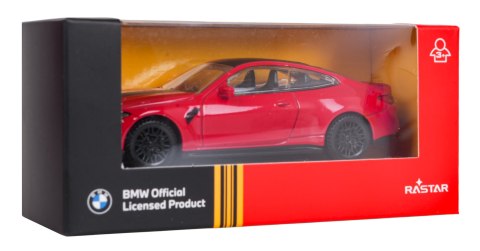 Autko Metalowe 1:43 BMW M4 CS Czerwony RASTAR