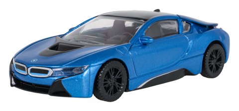 Autko Metalowe 1:43 BMW i8 Niebieskie RASTAR