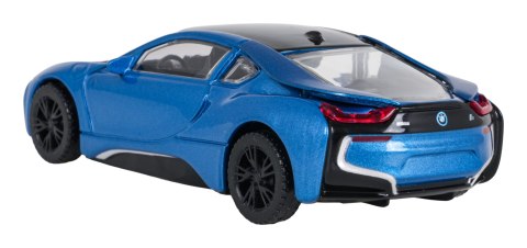 Autko Metalowe 1:43 BMW i8 Niebieskie RASTAR