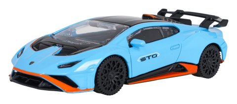 Autko Metalowe 1:43 Lamborghini Huracan STO Niebieskie RASTAR