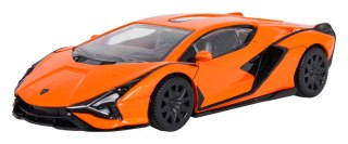 Autko Metalowe 1:43 Lamborghini Sian Pomarańczowe RASTAR