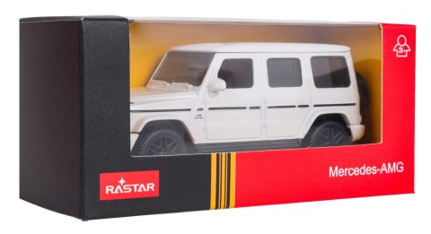Autko Metalowe 1:43 Mercedes AMG G63 Biały RASTAR