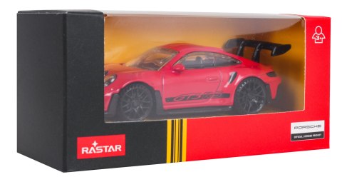Autko Metalowe 1:43 Porsche 911 GT3 RS Czerwone RASTAR