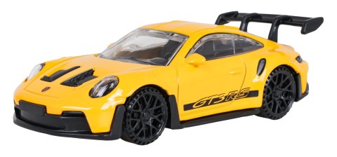 Autko Metalowe 1:43 Porsche 911 GT3 RS Żółte RASTAR