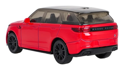 Autko Metalowe 1:43 Range Rover Sport SV Czerwony RASTAR