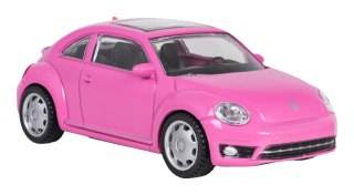 Autko Metalowe 1:43 Volkswagen Beetle Różowy RASTAR