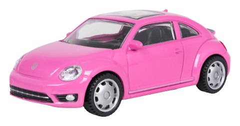 Autko Metalowe 1:43 Volkswagen Beetle Różowy RASTAR