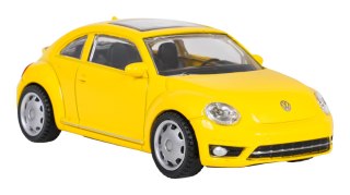 Autko Metalowe 1:43 Volkswagen Beetle Żółty RASTAR