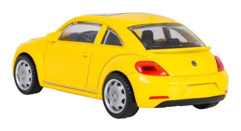 Autko Metalowe 1:43 Volkswagen Beetle Żółty RASTAR