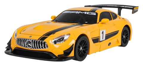 Autko/Robot 2w1 R/C 1:14 Mercedes-AMG GT3 Żółty RASTAR