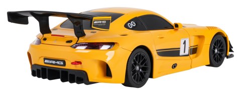 Autko/Robot 2w1 R/C 1:14 Mercedes-AMG GT3 Żółty RASTAR