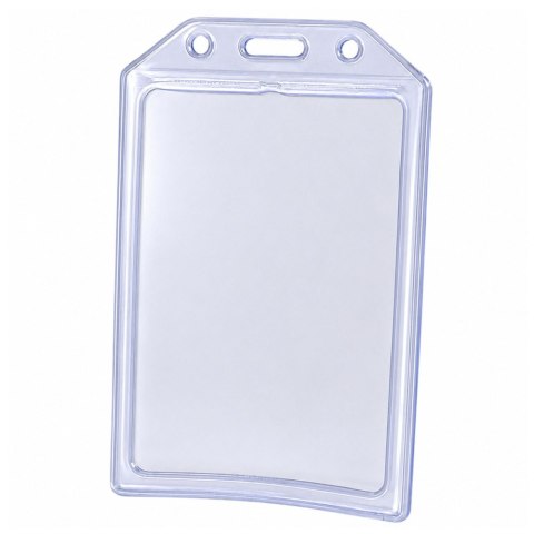 Etui Na Identyfikator Kartę Legitymację Przeźroczyste Pionowe 10,5 x 6 cm