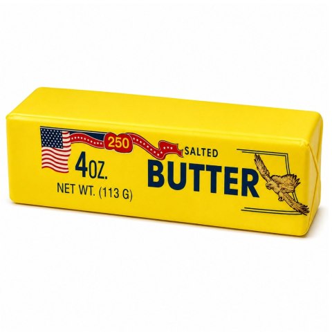 Gniotek Kostka Masła Butter USA Pachnący Piankowy Masło Squishy 13.5 cm