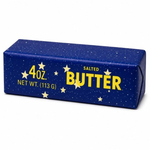 Gniotek Kostka Masła Butter USA Pachnący Piankowy Masło Squishy 13.5 cm