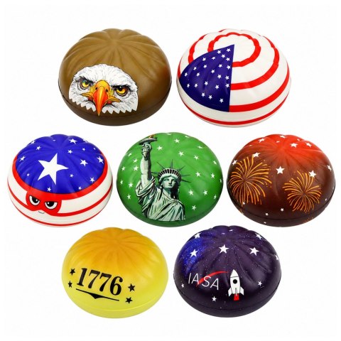 Gniotek Pierożek Dumpling Pieróg USA Pachnący Piankowy Pudełko 8.5 cm