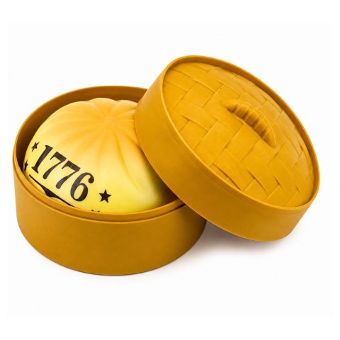 Gniotek Pierożek Dumpling Pieróg USA Pachnący Piankowy Pudełko 8.5 cm