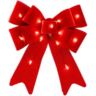KOKARDA DEKORACYJNA 25CM LED