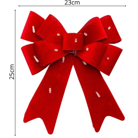 KOKARDA DEKORACYJNA 25CM LED
