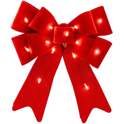KOKARDA DEKORACYJNA 25CM LED