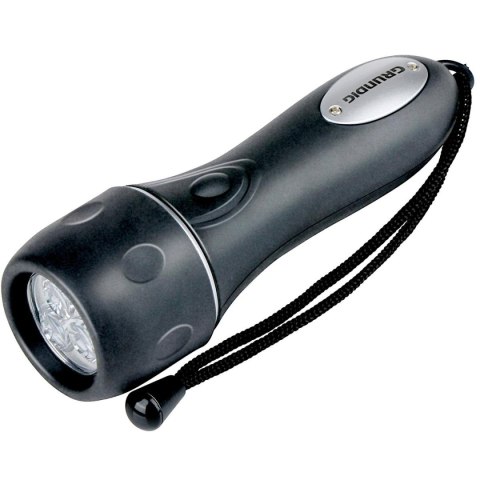 LATARKA RĘCZNA LED GRUNDIG 3 LED 16CM NA 2 BATERIE AA