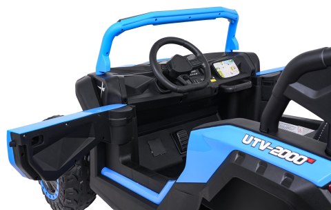Pojazd Buggy ATV Racing 4x4 Niebieski