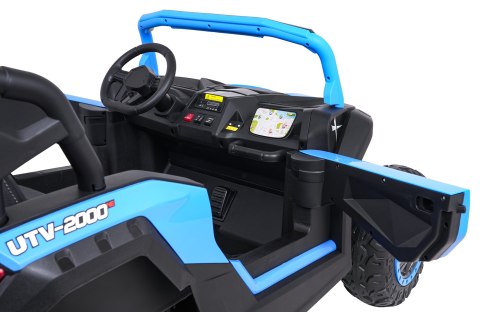 Pojazd Buggy ATV Racing 4x4 Niebieski