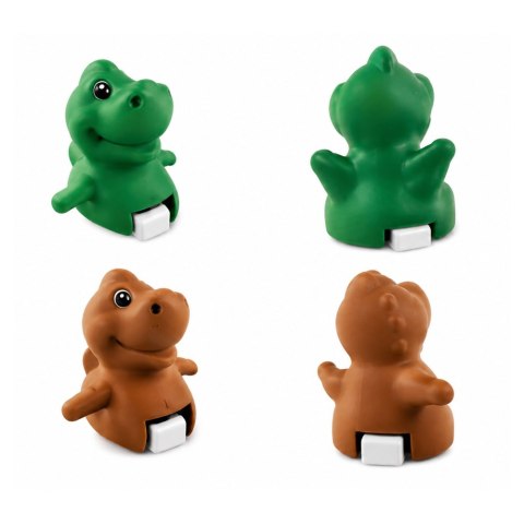 Tor Zjeżdżalnia Dla Dinozaurów Ruchome Schodki Figurki Światła Dźwięki