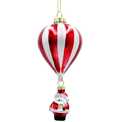 BOMBKA FORMÓWKA SZKLANA BALON MIKOŁAJ 16CM