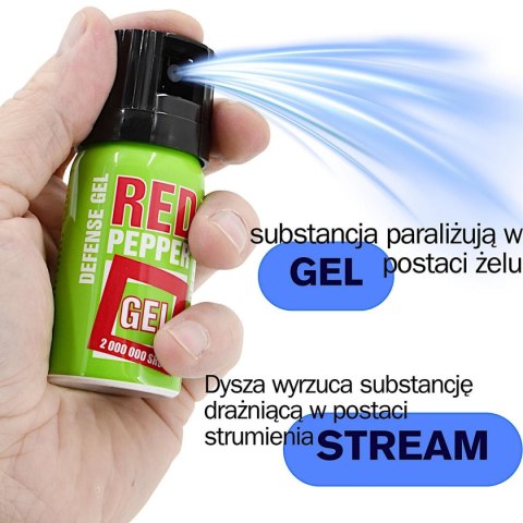 GAZ PIEPRZOWY DEFENCE GREEN GEL 2MLN SHU STREAM 40ML 10040-S SHARG