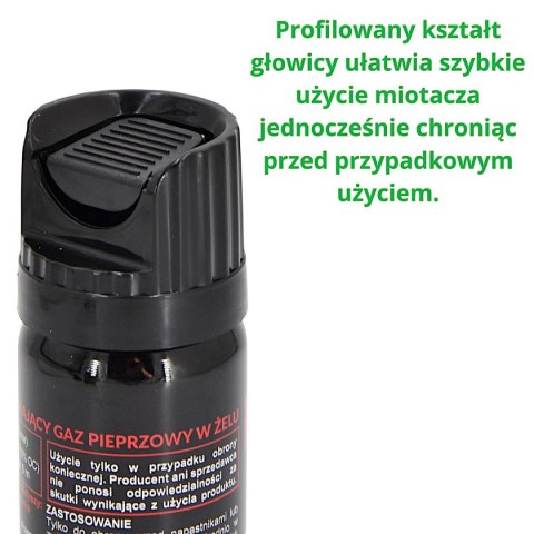 GAZ PIEPRZOWY DEFENCE NATO GEL 2MLN CONE 50ML 40050-C SHARG