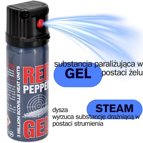 GAZ PIEPRZOWY GRAPHITE GEL 3MLN SHU STREAM 50ML 11050-S SHARG