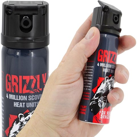 GAZ PIEPRZOWY GRIZZLY GEL 4MLN SHU 26.4% OC 63ML STOŻEK 13063-C SHARG