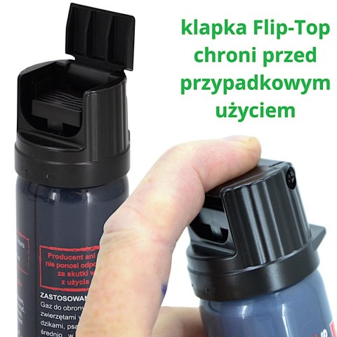 GAZ PIEPRZOWY GRIZZLY GEL 4MLN SHU 26.4% OC 63ML STOŻEK 13063-C SHARG
