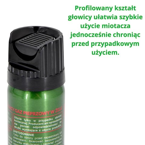 GAZ PIEPRZOWY NATO DEFENCE GEL 2MLN CONE 50ML 41050-C SHARG