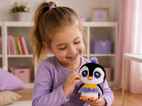 Hasbro Littlest Pet Shop maskotka biało-czarny PINGWINEK 16cm ZA6725