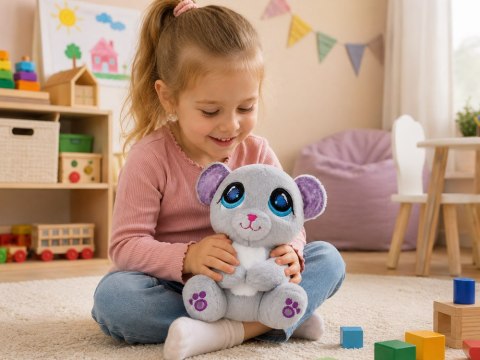 Hasbro Littlest Pet Shop maskotka szara MYSZKA 16cm ZA6725