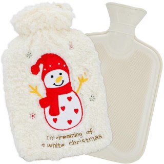 TERMOFOR GUMOWY XMAS 1,75L BAŁWANEK BIAŁY
