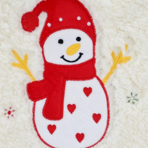 TERMOFOR GUMOWY XMAS 1,75L BAŁWANEK BIAŁY