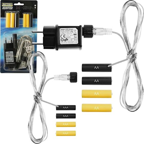 ZAMIENNIK ZASILACZ ADAPTER BATERII 3xAA LUB 3xAAA