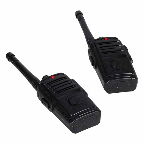 Zestaw żołnierza militarny hełm walkie talkie lornetka latarka