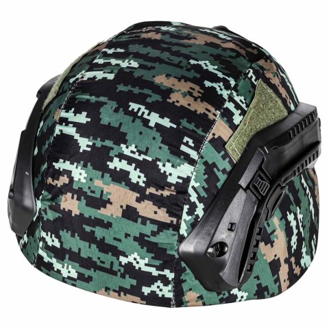 Zestaw żołnierza militarny hełm walkie talkie lornetka latarka