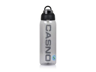 Butelka na wodę tritanowa Casno Dash 1000 ml szary przezroczysty