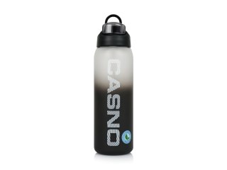 Butelka na wodę tritanowa Casno Shadow 1000 ml Biały Szary gradient