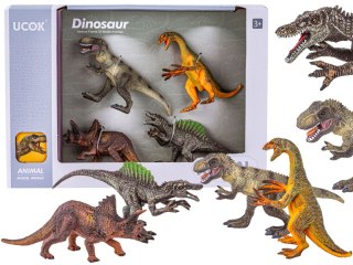 Figurki Dinozaurów Zestaw 4 Figurek DINOZAUR Dinozaury T-rex