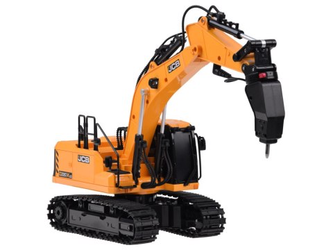Koparka zdalnie sterowana na licencji JCB + 3 końcówki RC0790