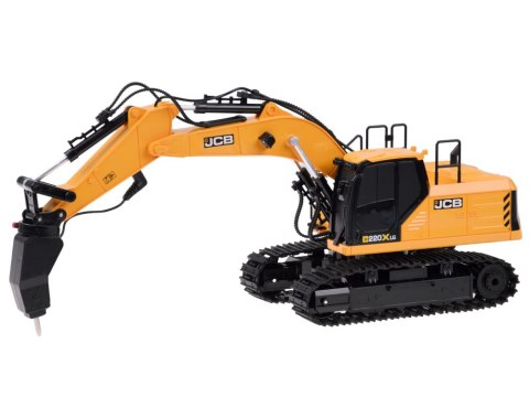 Koparka zdalnie sterowana na licencji JCB + 3 końcówki RC0790