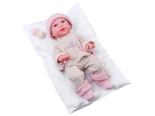 Lalka BOBAS 48 cm Interaktywna płacze gaworzy pachnie + kocyk ZA6577