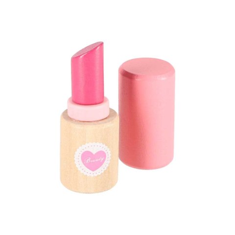 Zestaw kosmetyczny drewniany dla dziewczynki make up beauty kosmetyczka akcesoria